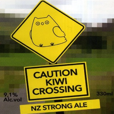 Caution Kiwi Crossing!